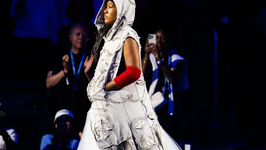 Naomi Osaka Turns Heads with Floral Fashion at Milan Fashion Week
