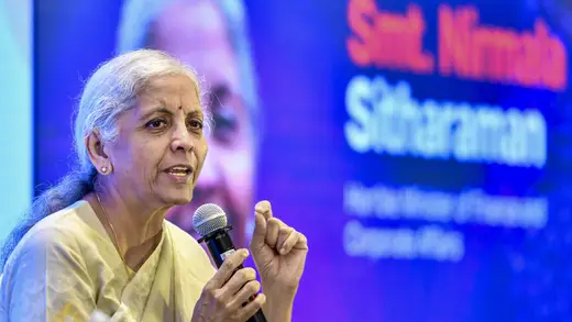 Sitharaman Urges Bold Investment in AI for India