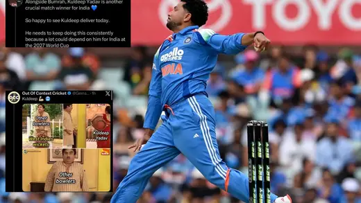 Kuldeep Yadav's Bowling Magic Steals the Show in ODI