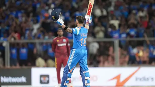 Kohli's Century and Record-Breaking Performance Against WI