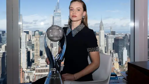 Elena Rybakina Struts Yankees Style at China Open Return
