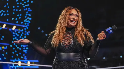 Nia Jax's Playful Birthday Roast for Cathy Kelley