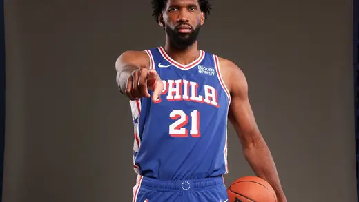 Joel Embiid Stuns Fans with New Slimmer Look at Media Day