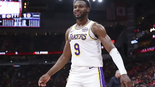 Bronny James Gears Up for Christmas Face-Off with Dad