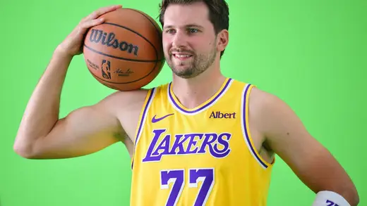 Luka Doncic Turns Heads at Media Day with Stunning New Look