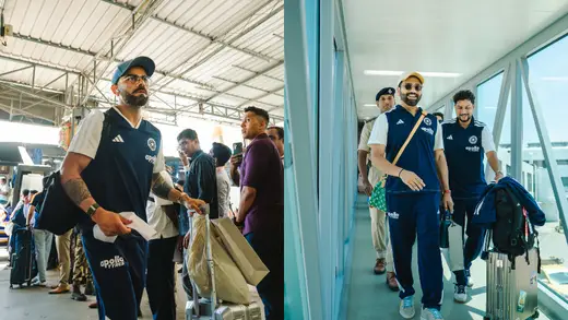 India Arrives in Guwahati for Exciting ODI Clash