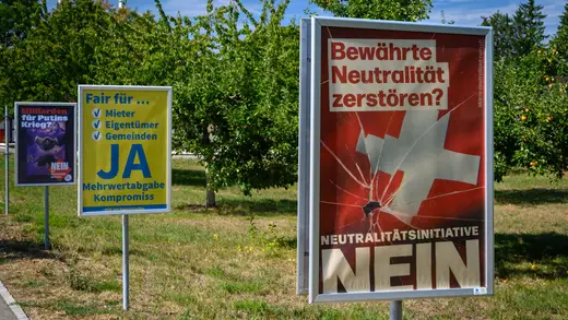 Swiss Voters Say No to Stricter Neutrality Rules