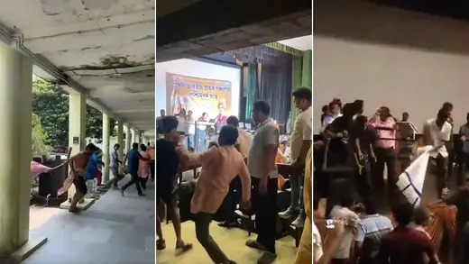 Kolkata Film Event Turns Chaotic With Student Clash