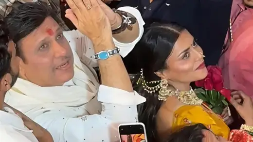 Govinda Clears Up Komal Rani Rumors After Temple Visit
