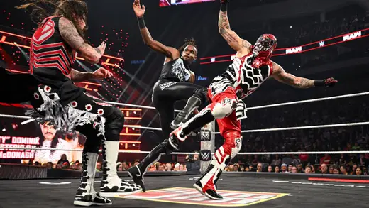 Dominik Mysterio Stumbles and Bumbles on WWE RAW