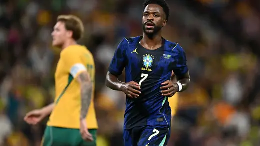 Vinicius Jr. Scores Penalty in Brazil's 4-2 Victory Over Oz