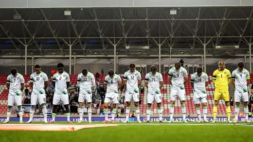 Irish Soccer Team Takes Stand While Celebrating Victory