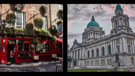 Dublin Student's Daring Leap to Belfast for Geopolitics