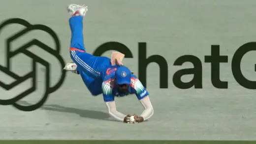 Naman Dhir's Epic Catch Steals the Spotlight in Guwahati ODI