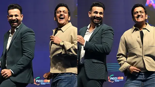 Ravi Kishan and Irfan Pathan Electrify FICCI Frames 2026