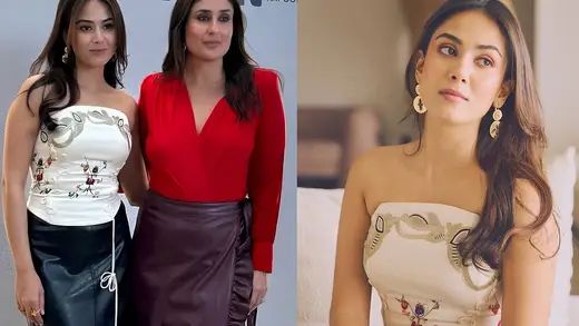Mira Kapoor Electrifies on Kareena's Show with Stunning Look