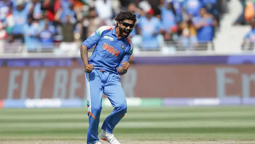 Jadeja Celebrates Big After Ending Wicket Drought
