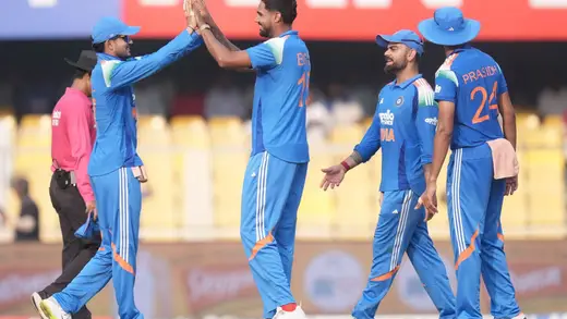 Team India Strolls to Victory with Record-Breaking Chase