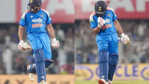Rohit Sharma Hits 35th ODI Century in Guwahati Celebration