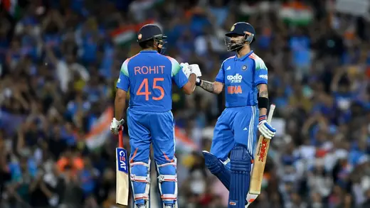 Respect in Rivalry: Kohli and Rohit's Bond Shines Bright