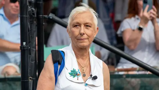 Martina Navratilova Fights Back Against Critics on Trans Issue