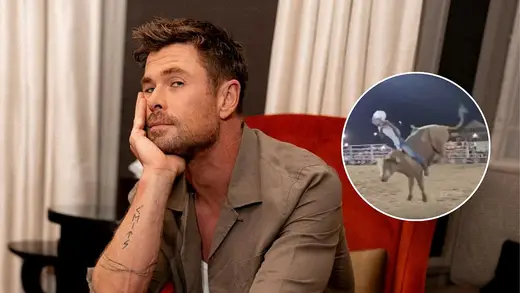 Chris Hemsworth's Daughter Wins Bull-Riding, Sparks Debate