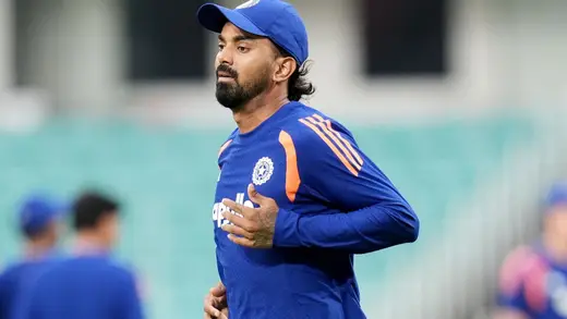 KL Rahul Biding His Time as India Dominates West Indies