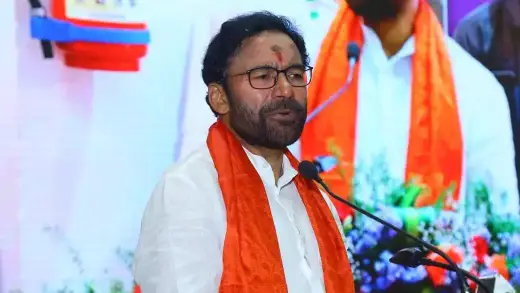 Kishan Reddy Takes Aim at Revanth's Politics in Hyderabad