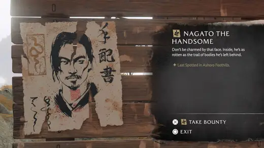 Nagato the Handsome: Love, Bounty, and Playable Action