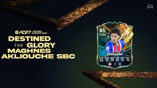 Snag Maghnes Akliouche for Ultimate Team in EA FC 27
