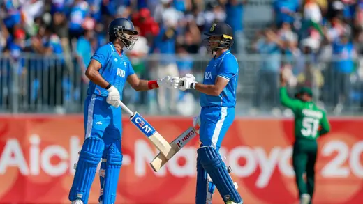Abhishek Sharma's 20-Ball Fifty Dazzles in Asian Games Final