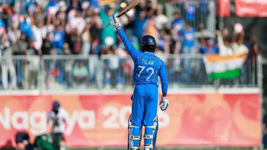 Tilak Varma's Sixes Steal the Show in Asian Games Final