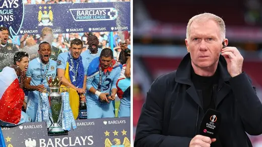 Scholes Wants His Medal After Man City Gets Caught Cheating