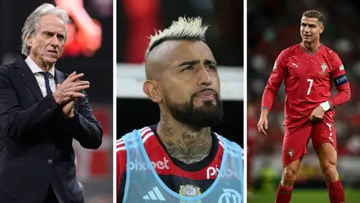 Vidal Calls Out Coach for Ronaldo's Camp Drama
