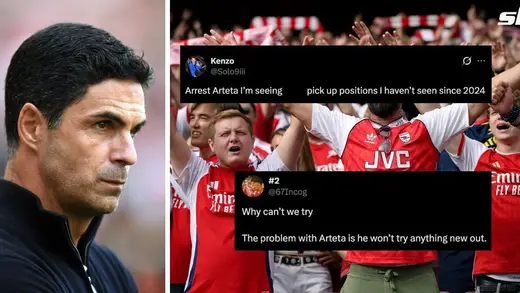 Saka Shines Bright in England's 7-0 Win; Fans Want Arteta Out