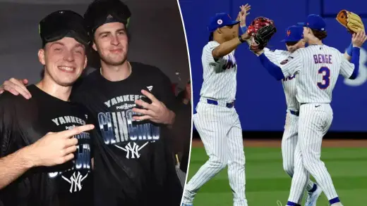 Yankees Celebrate Playoffs While Mets Fans Suffer Heartbreak