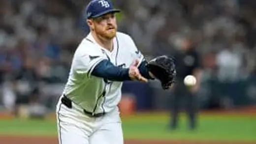 Yankees' Rasmussen extends scoreless streak to six frames in ALDS opener vs Rays