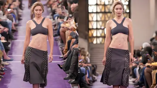 Gigi Hadid Steals the Show in Sporty Style at Paris Fashion Week