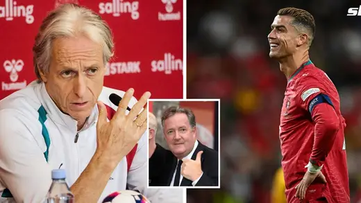 Piers Morgan Calls Out Jorge Jesus for Disrespecting Ronaldo