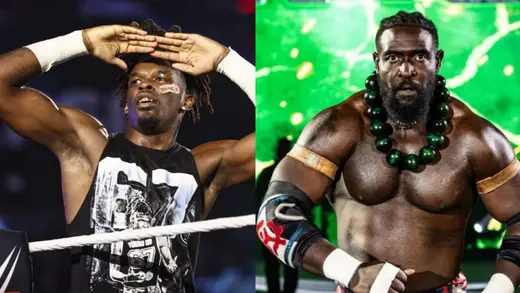 Je'Von Evans Stuns Austin Theory with Sneaky Tactics on RAW