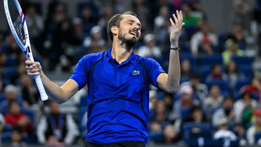 Daniil Medvedev's Accidental Ball Mishap at China Open