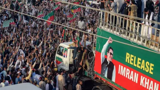 Imran Khan's Supporters Rally for His Release in Pakistan