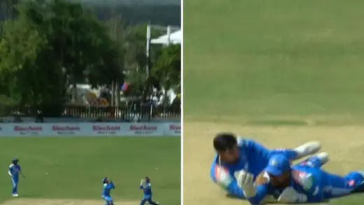 Prabhsimran Singh's Mind-Blowing Catch After Collision