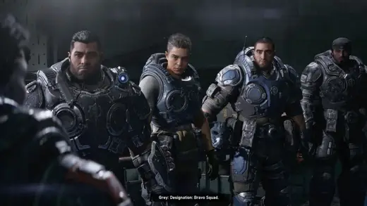 Bravo Squad's Hilarious Journey in Gears of War E-Day