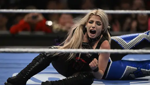 Alexa Bliss Gets Slim Jim Slap in Face on RAW Hilarity