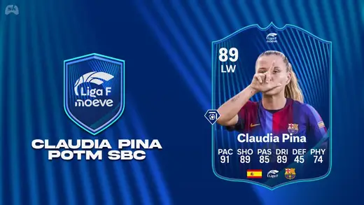 Unlock Claudia Pina Liga F POTM SBC in EA FC 27 Easily