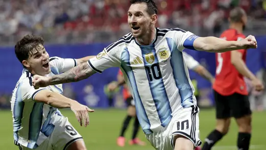 Julian Alvarez's Emotional Tribute to Messi's Farewell Game