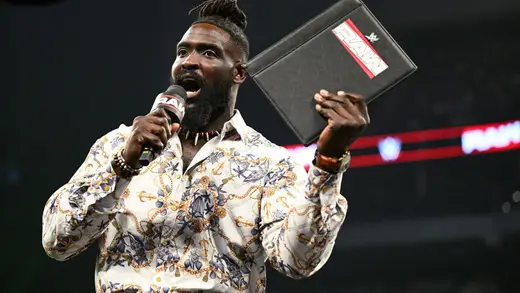 WWE's Funny Roast of Bronson Reed Facing Oba Femi