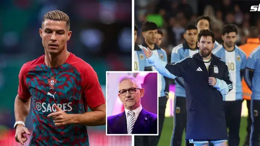 Gary Lineker Says Ronaldo Deserves a Send-Off Like Messi