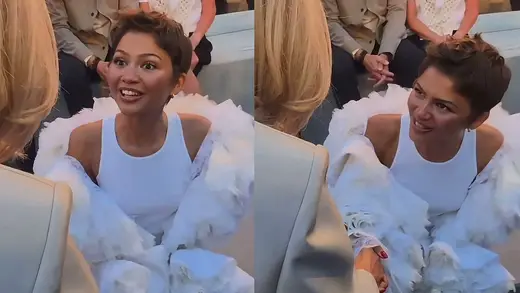 Zendaya Ka Baithkar Greeting: Fashion Show Mein Debate Chalu